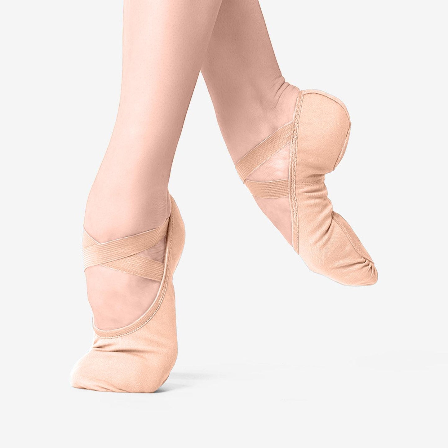 SD16L CANVAS SPLIT SOLE BALLET