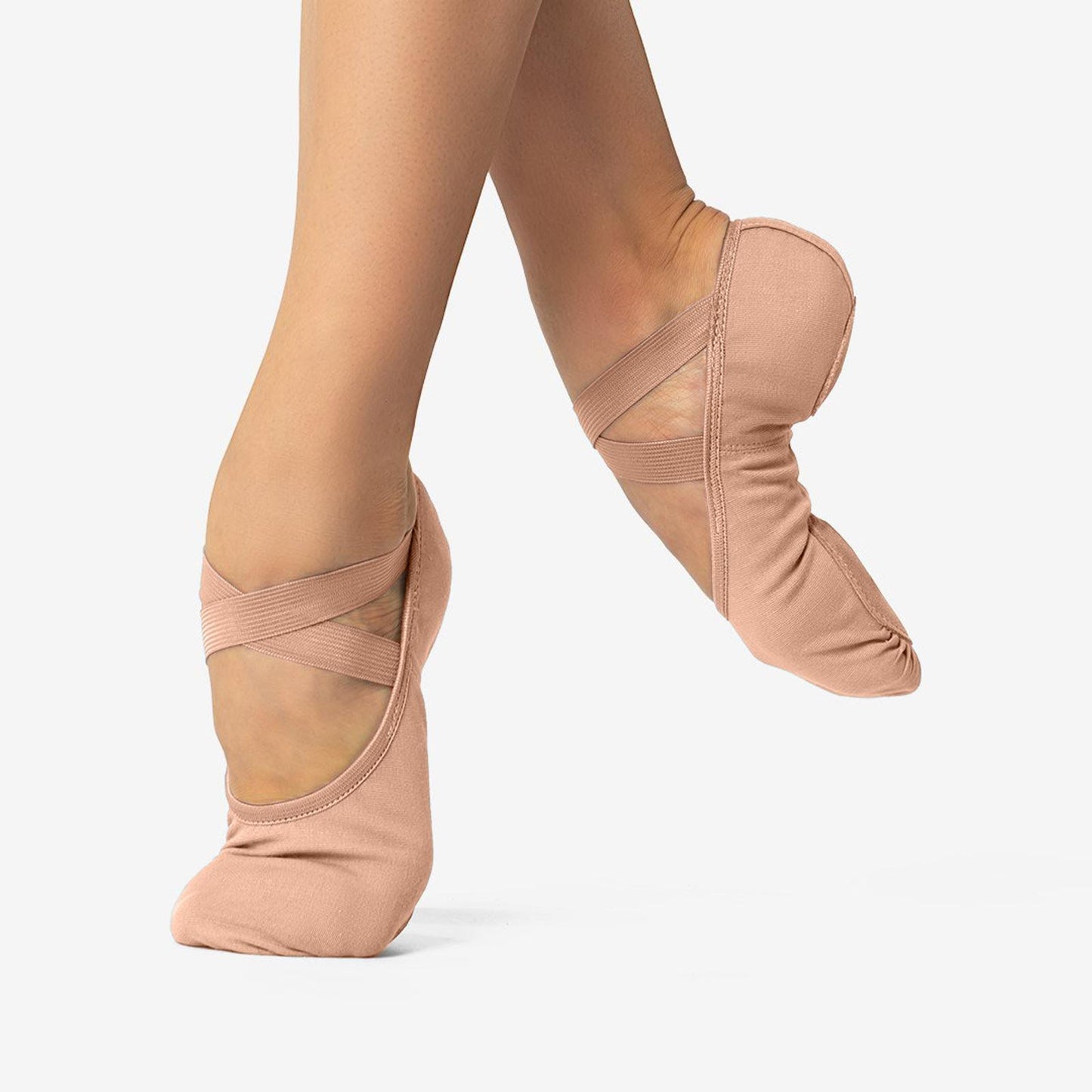 SD16L CANVAS SPLIT SOLE BALLET