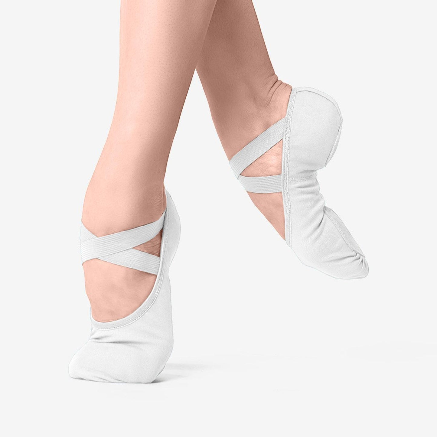 SD16L CANVAS SPLIT SOLE BALLET