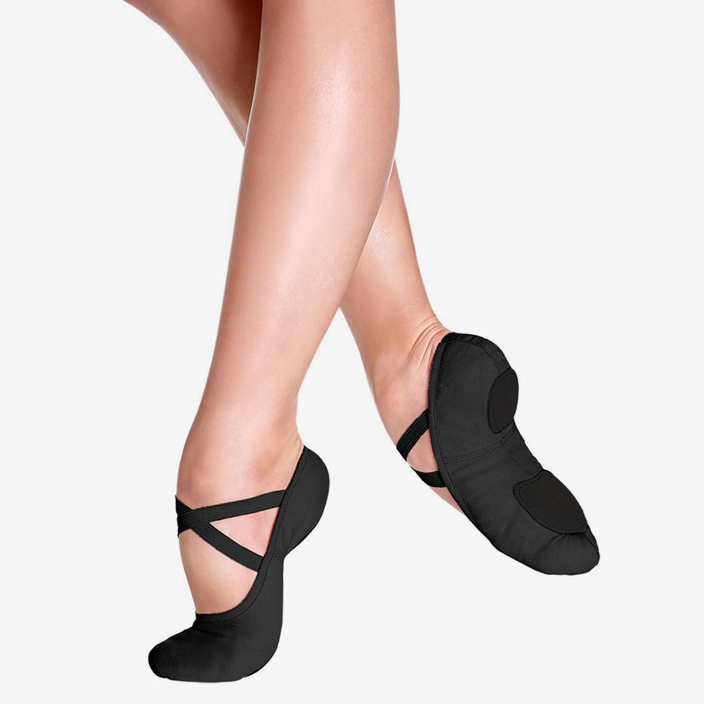 SD16L CANVAS SPLIT SOLE BALLET