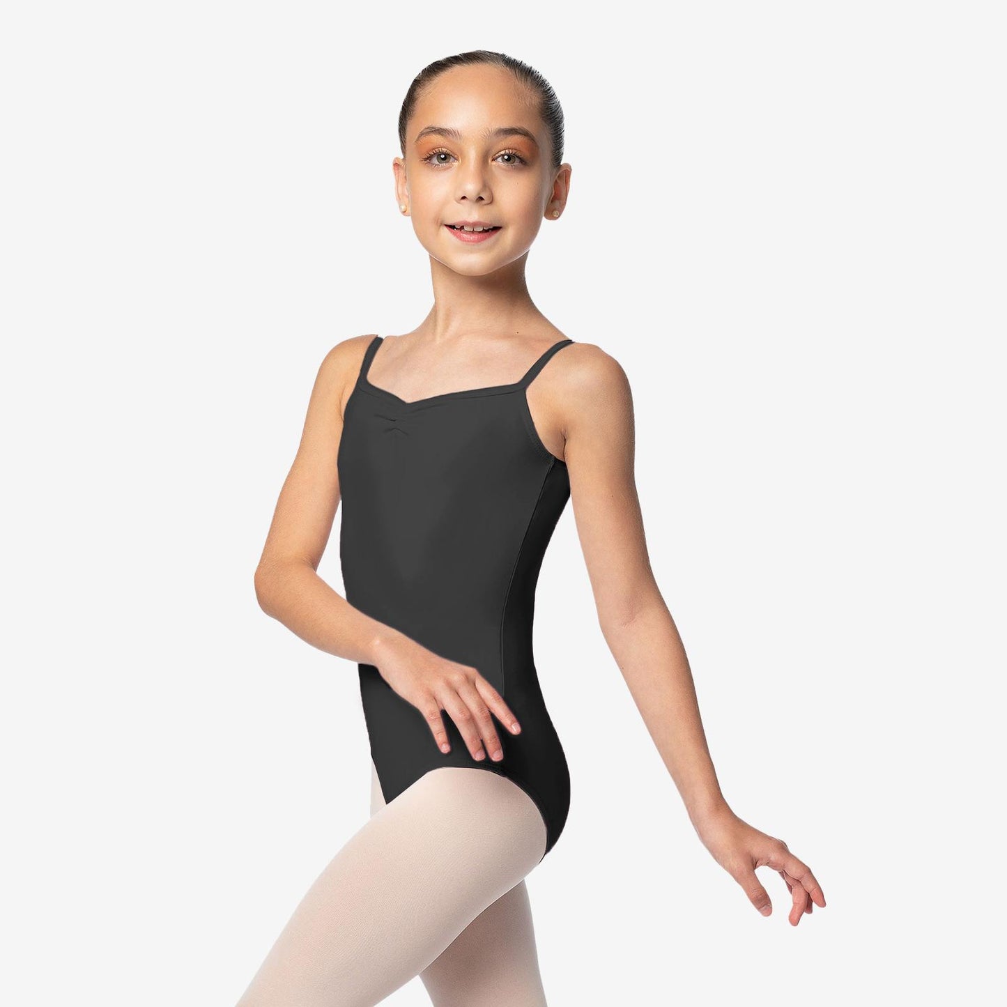 SL05 Adjustable F/B Pinch Cami-BLK : 12-14