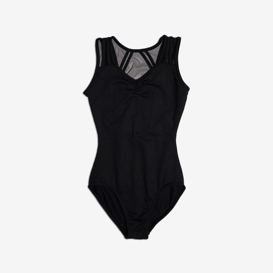 SL135 Mesh X-back Leo-BLK : XL