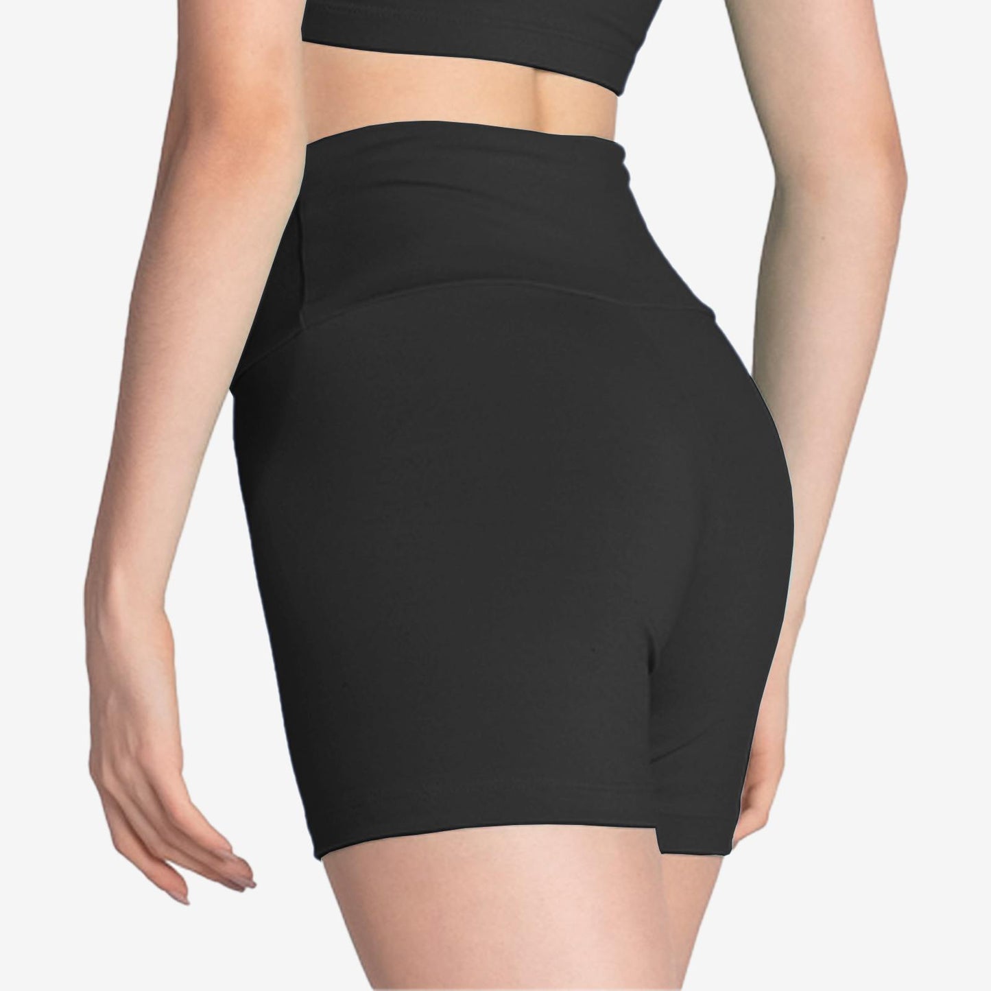 SL169 Hiwaisted Micrfbr Short-BLK : ME