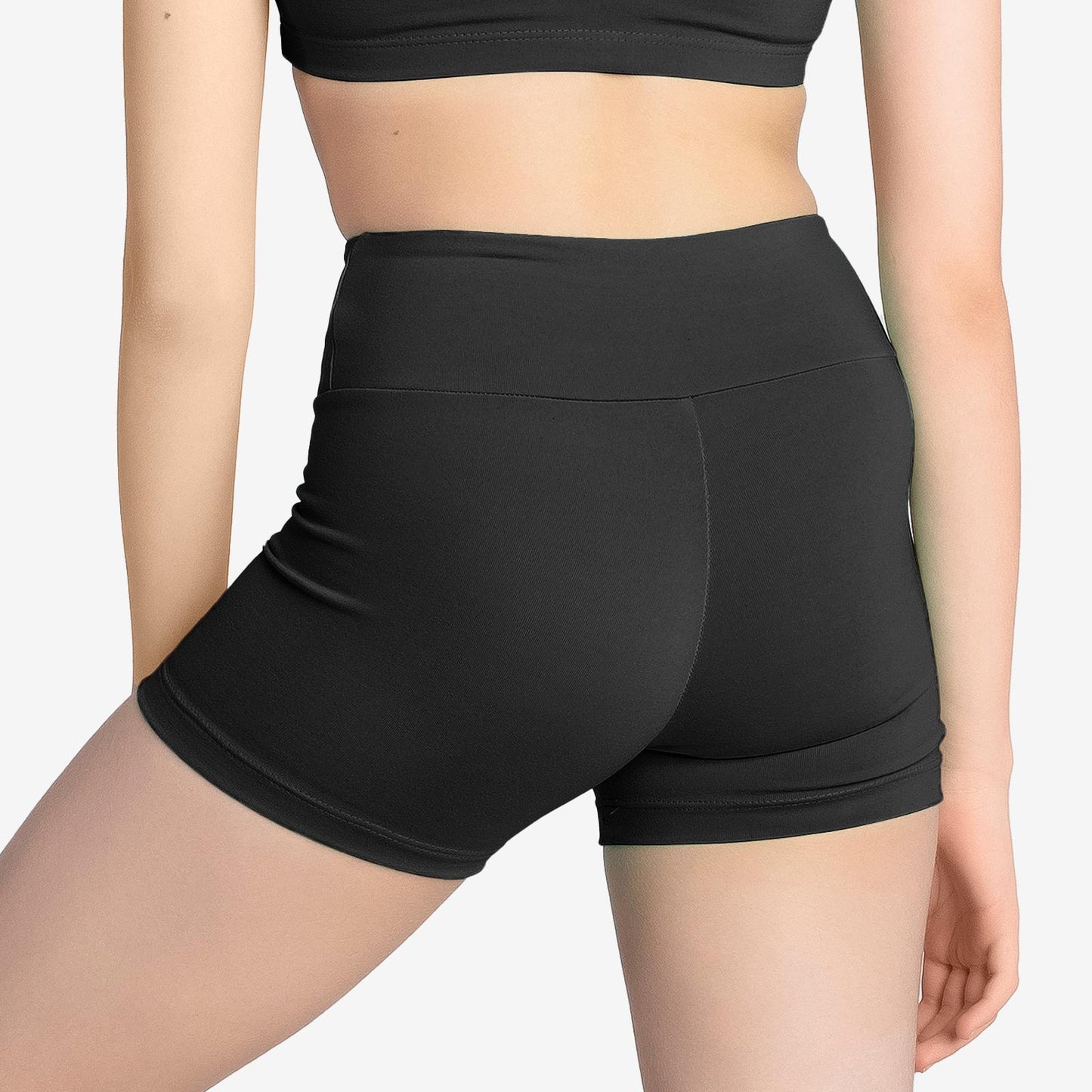 SL170 Hiwaisted Micrfbr Short-BLK : 12-14