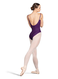 L4267 Gathered 2 Strap Cami-BLK : M