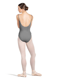 L4267 Gathered 2 Strap Cami-BLK : P