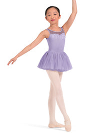 M50011C Floral Embd Tank Tutu Leo