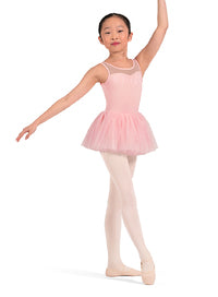 M50011C Floral Embd Tank Tutu Leo