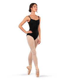 L70023 Scoopneck Lace Trim Cami Leo