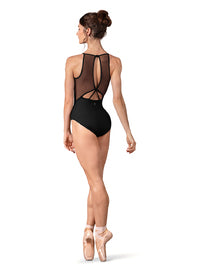 L70007 Floral & Mesh Back Leo