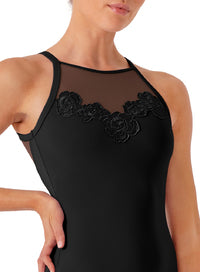 TWL40017 MADELINE High Neck Open Back Floral
