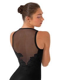 L70029 JOSIE Floral Mesh Cami Leo