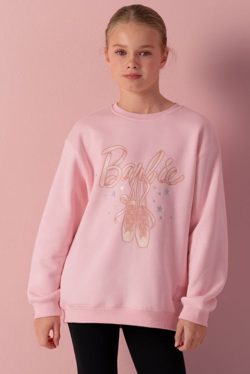 BGT1001 Barbie Pointe Shoe Sweatshirt