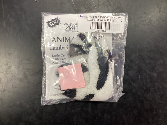 Animal Trim Pillowcaes-ZEBRA