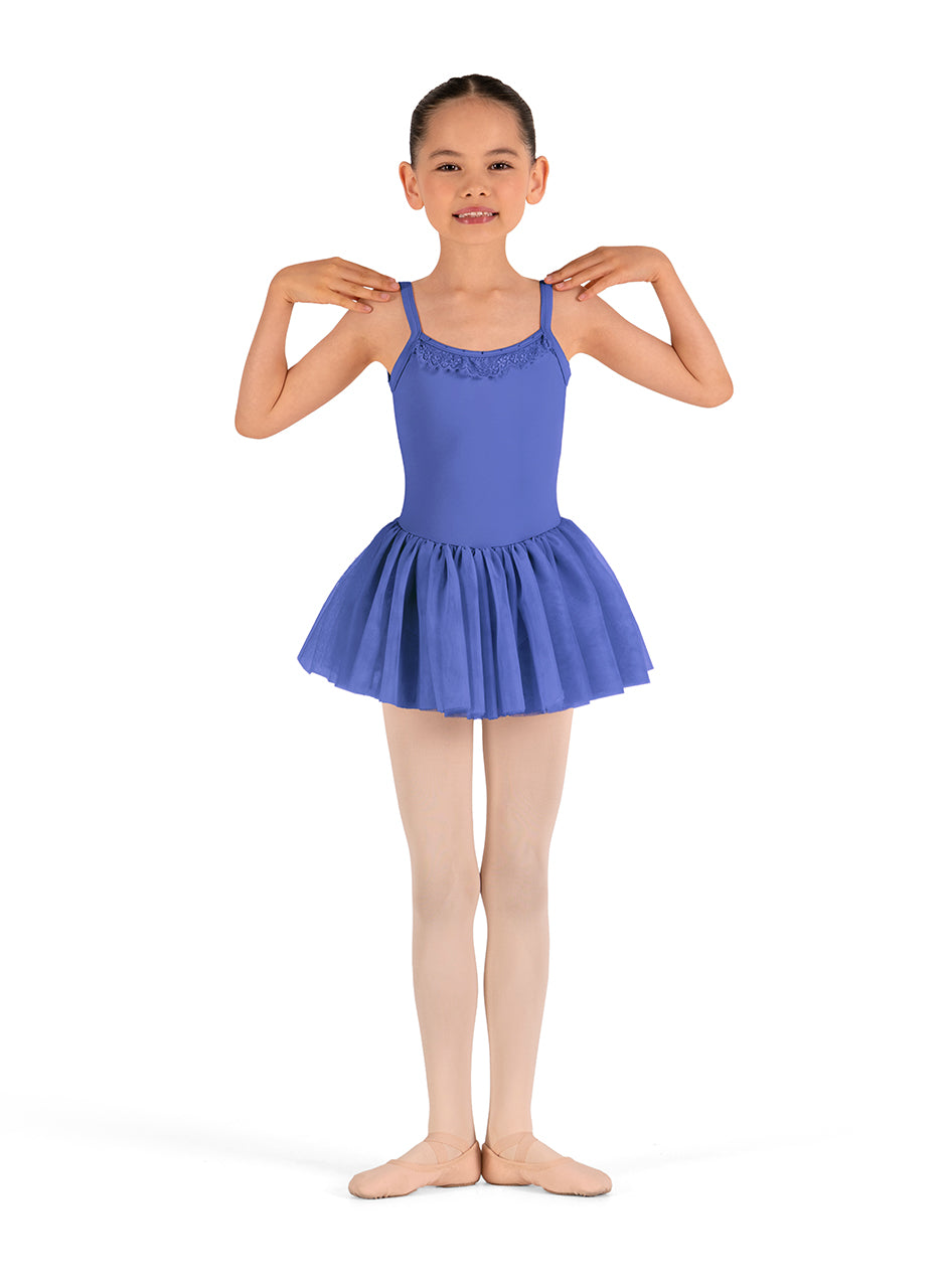 CL70024 Lace Trim Cami Tutu Dress
