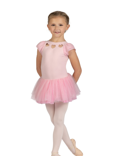 25204C TRIPLE HEART DRESS