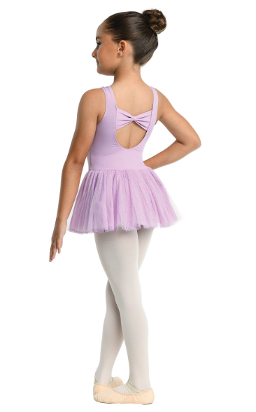 23208C TANK DRESS W/BOW BACK