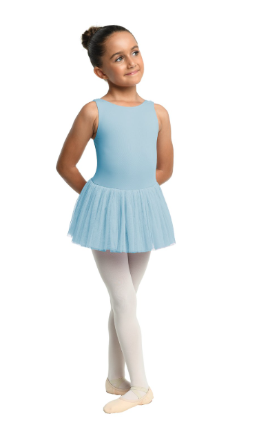 23208C TANK DRESS W/BOW BACK