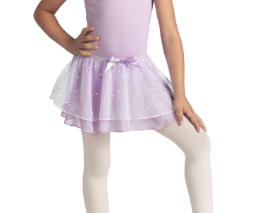 233 Double Layer Hologram Skirt
