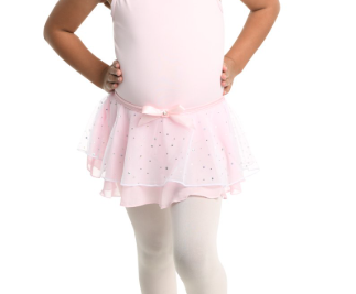 233 Double Layer Hologram Skirt