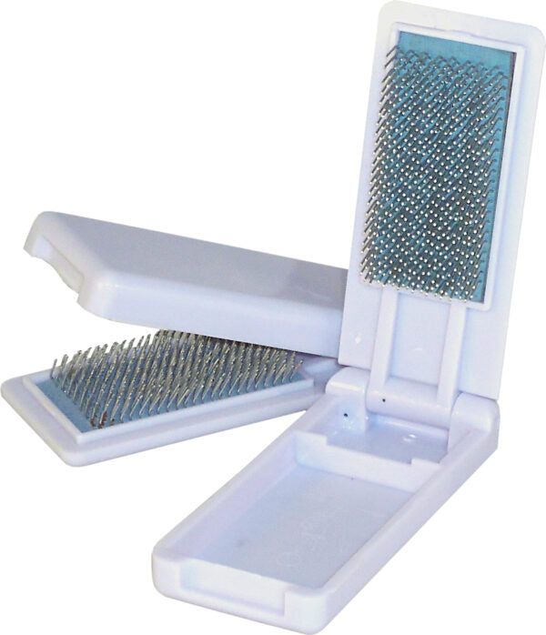SHOE BRUSH-Foldable-GRAY : BRUSH