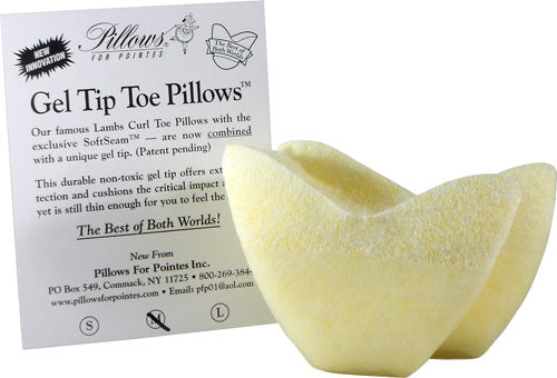 GEL TIP WOOL TOE PADS XL