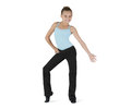 CP5453 Basic V-front Pant-BLK : 6x-7