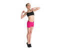 CR2704 V-FRONT WAIST SHORT-BLK : 8-10