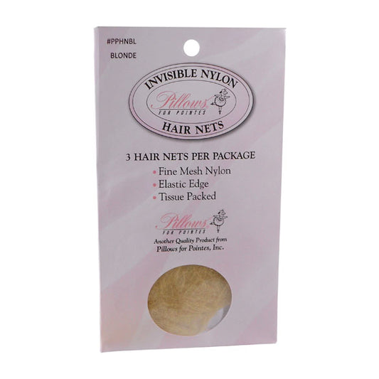 HAIRNETS by Pillows for Pointe-BLONDE : 3 pack