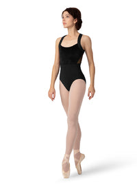 L7885B WIDE STRAP RACER BACK-BLK : L
