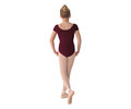 M515C Cap Sleeve Leotard