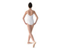 M207LD Seamed V-front Cami-WHT : M