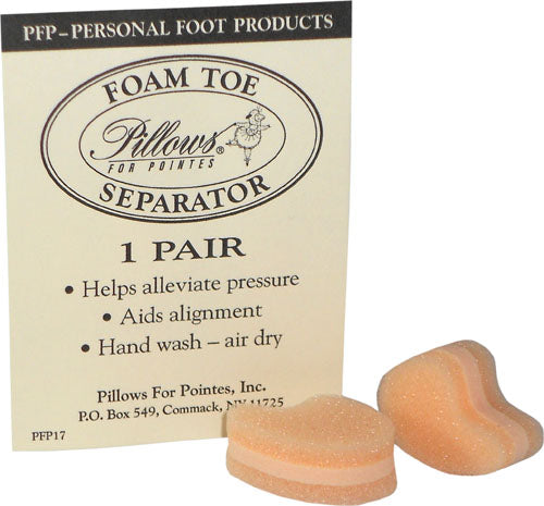 FOAM TOE SEPARATORS-NUDE:MED