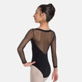 SL130 Child Mesh 3/4 Sleeve Leotard
