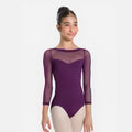 SL130 Child Mesh 3/4 Sleeve Leotard