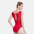 SL137 Keyhole Laced Scoop Leo
