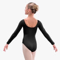 SL15 L/S Round Neck Leotard
