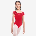SL17 TWN Lace Cap Slv Leotard