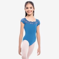 SL17 TWN Lace Cap Slv Leotard