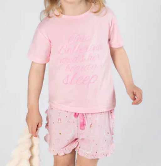 PJSET-01  "BEAUTY SLEEP" 3PC PNK