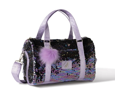 B25505 DAZZLE BERRY SEQUIN DUFFLE