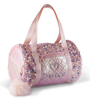 B26520PNK Dazzling Sequin Duffle