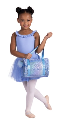B26520BLU Dazzling Sequin Duffle