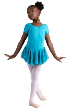 293 S/S Dress W/Hologram Skirt
