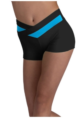 26404C V-Waist Color Block Short