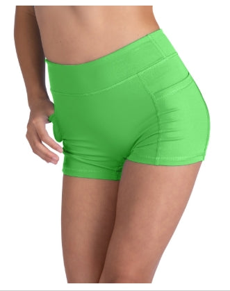 26402C High Waist Short W/Pkts
