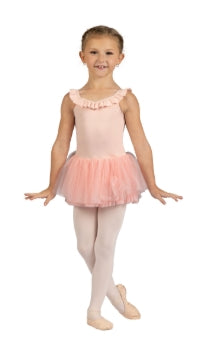 25206C Ruffle Trim Cami Dress