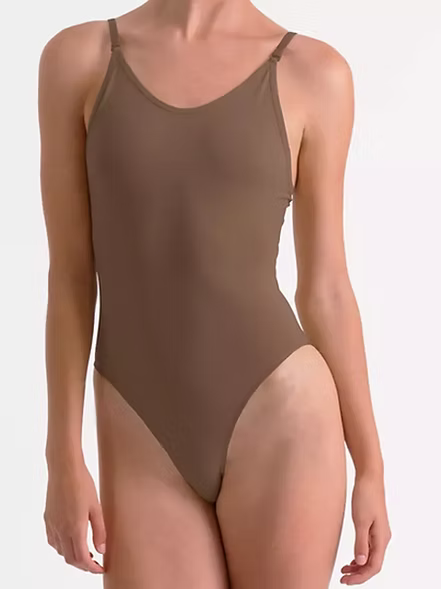 LOW BACK CAMISOLE LEO MOCHA