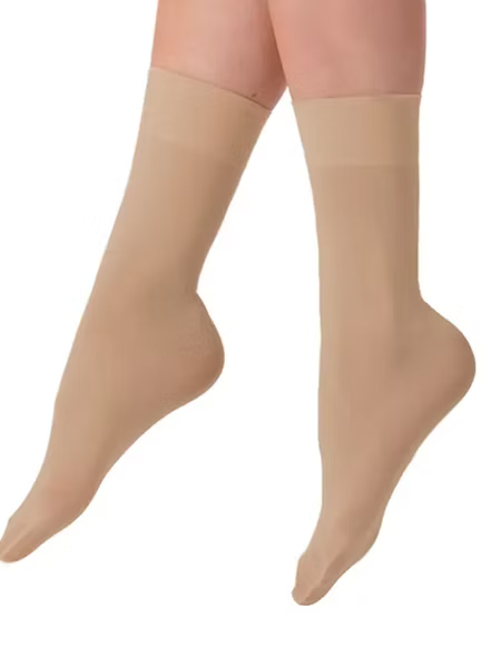 Silky Essentials Ballet Socks-TAN : 12-3.5 Kids