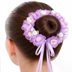 2380 FLORAL BUN WREATHS